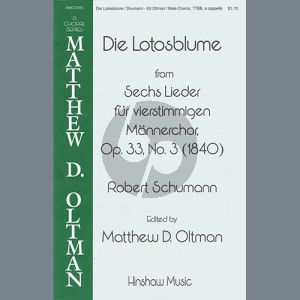 Die Lotosblume (Ed. Matthew D. Oltman)