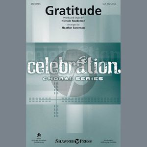 Gratitude (arr. Heather Sorenson)