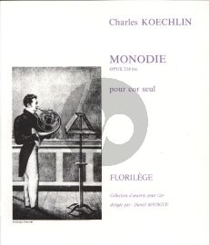Koechlin Monodie Op. 218bis Horn solo (Daniel Bourgue)