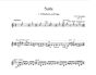 Korngold Suite Op.23 2 Violinen, Violoncello und Klavier linke Hand Partitur und Stimmen