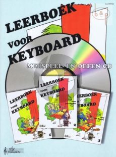 Leerboek voor Keyboard Vol.1 - 2 - 3 - Cd bij de lesboeken