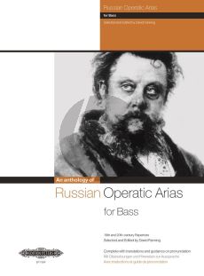 Russian Operatic Arias for Bass (David Fanning) (With translations and guidance pronunciation)
