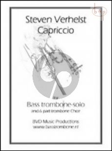 Verhelst Capriccio Bass Trombone solo and 6 Trombones (Score/Parts)