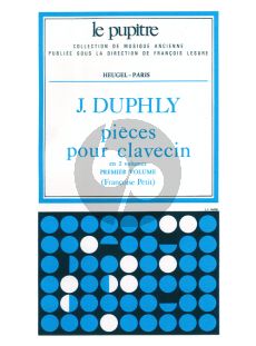 Duphly Pieces de Clavecin Vol.1 (Francoise Petit)