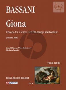 Giona (Oratorio) (SSATB-Strings-Bc) (Vocal Score)