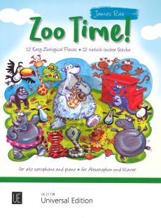 Zoo Time! Zoo Time! for alto saxophone and piano