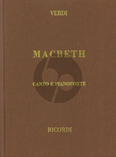 Verdi Macbeth Vocal Score (it.) (Hardcover)