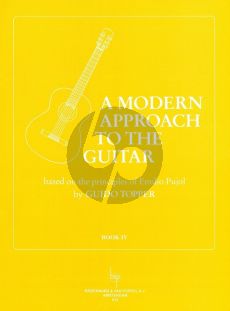 Topper Modern Approach to the Guitar Vol.4 (Based on the Principles of Emilio Pujol)