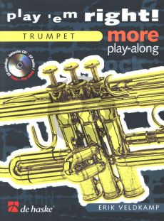 Veldkamp Play 'em Right! More Playalong for Trumpet (Bk-Cd) (CD as play-along and demo)