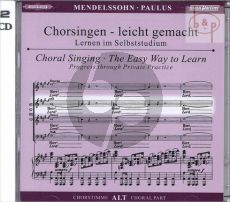 Paulus Op.36 Alt Chorstimme 2 CD's