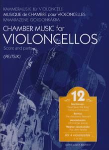Chamber Music for Violoncellos Vol.12 (4 Vc.) (Score/Parts) (Arpad Pejtsik)