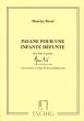 Ravel Pavane pour une Infante Defunte Flute-Guitar (Edited by Konrad Ragossnig) (Edition with a Separate Guitar Part)