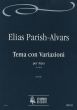Parish Alvars Theme con Variationi for Harp (edited by Anna Pasetti)