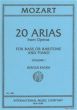 Mozart 20 Arias vol.1 (Baritone-Bass) (Kagen) (with English translations)