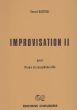 Gastinel Improvisation II Saxophone alto-Piano