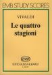 Vivaldi Le Quattro Stagioni Opus 8 Study Score