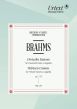 Brahms 13 Kanons Op. 113 3 bis 6 Frauenstimmen (Chorpartitur)