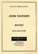 Tavener Svyati Cellopart only