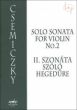 Sonata No.2 Violin Solo