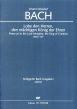 Bach Kantate BWV 137 Lobe den Herren, den mächtigen König der Ehren (Klavierauszug)