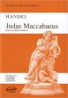 Handel Judas Maccabeus HWV 63 (Soli-Choir-Orch.) Vocal Sore