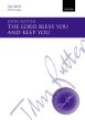 Rutter The Lord bless you and keep you (SATB-Organ or Strings) Vocal Score