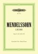 Mendelssohn Lieder Op.41 , 48 , 59 , 88 und 100 fur Gemischtes Chor