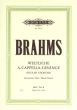 Brahms Weltliche Gesange Vol. 2 Op. 93a - 104 SATB (Kurt Soldan)