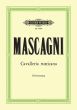 Mascagni Cavalleria Rusticana (Sizilianische Bauernehre) (1890) Oper in einem Aufzug Text dt. / ital. Klavierauszug Soldan Peters