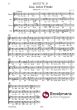 Bach Motetten BWV 225 - 230 und Anhang BWV 231 (Urtext) (Partitur) (Peters)