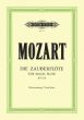 Mozart Die Zauberflöte KV 620 Klavierauszug (Kurt Soldan)