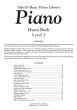 Alfred Basic Piano Hymn Book Level 3 for Piano Solo