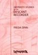 Dinn Dexterity Studies for the Descant Recorder