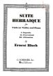 Suite Hebraique Viola or Violin and Piano