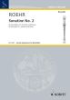 Roehr Sonatine No.2 F-major Descant Recorder (Violin)-Piano (Grade 2)