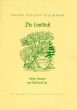 Telemann Die Landlust (Kleine Kantate von Wald und Au aus Moralische Kantaten III) Mittelstimme-Flöte-Bc (Ermeler) (Part./Stimmen)