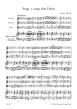 Purcell O, Sing unto the Lord (Singt, o singt dem Herrn (Anthem) SATB soli-SATB- Str.-Bc (Score)