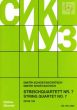 Streichquartett No.7 Op.108 Fis-moll Stimmen