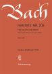Bach Kantate No.209 BWV 209 - Non sa che sia dolore (Was Schmerz sei und was leiden) (Italienisch/Deutsch) (KA)