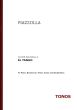 Piazzolla El Tango Rezitator-Klavier-Bandoneon-Violine- Elektr.Git.-Bass Partitur (Stimmen)