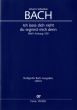 Bach Ich lasse dich nicht (BWV Anhang III 159) (SATB-SATB-Bc ad lib.))