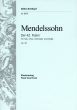 Mendelssohn Psalm 42 Op.42 (MWV A12) 'Wie die Hirsch schreit' (Soli STTBB-Chor SATB-Orch.) Klavier Auszug (Breitkopf)