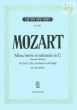 Missa Brevis C-dur KV 220 (Spatzen-Messe) (Soli-Mixed Choir-Orch.)