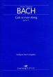 Bach Kantate BWV 71 Gott ist mein König Studienpartitur
