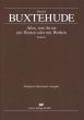 Buxtehude Alles, was Ihr tut mit Worten oder mit Werken G-dur BuxWV 4 SBsoli-SATB-Streicher Partitur (Herausgegeben von Gunter Graulich) (German/English)