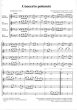 Telemann Concerto Polonois (4 Blockflöten (SATB) Partitur und Stimmen) (arrangiert und herausgegeben von Thomas Schwarz)