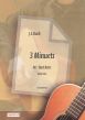 Bach 3 Minuets for 2 Guitars (arr. Bart Aerts)