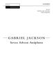 Jackson 7 Advent Antiphons SATB (with div.)