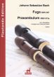 Bach Fuga BWV 867 und Praeambulum BWV 872a 5 Blockflöten (Part./Stimmen (arr. Ferdinand Gesell)