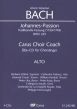 Bach Johannes Passion BWV 245 Soli-Chor-Orchester Alt Chorstimme MP3-CD (Version 1739 / 1749) (Carus Choir Coach)